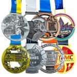 Buy cheap Custom 3D Sports Metal Medal for Basketball Soccer Football With Ribbon from wholesalers