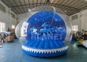 Wholesale 13ft Christmas Decoration Outdoor Indoor Romantic Snow Globe Snowball Inflatable Snow Globe With Blowing Snow from china suppliers