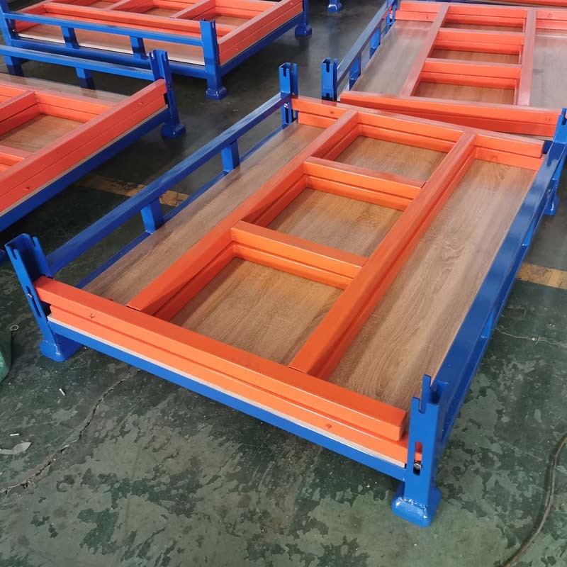 Heavy Duty Steel Bulk Bins Metal Pallet Bins Customized For Industrial