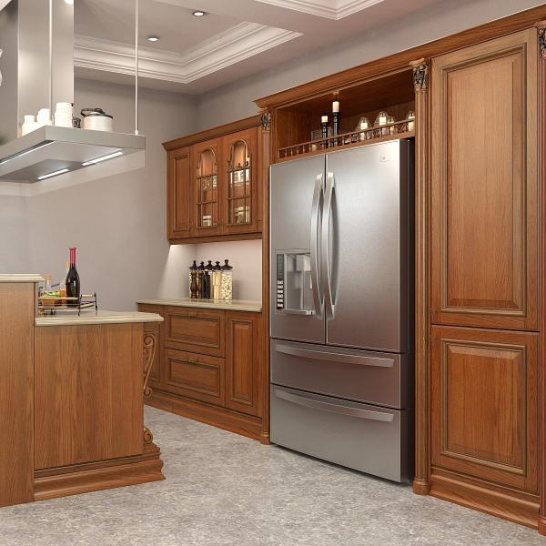 Buy cheap Slab Scandinavian Classical Kitchen Cabinets 10x10 Customizable from wholesalers