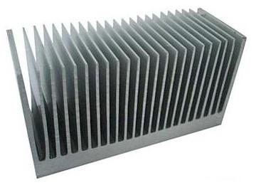Buy cheap Fluorocarbon Powder Spray Coated Aluminum Extrusion Heatsink For Aluminum Radiator from wholesalers