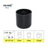 Buy cheap KR-P0130 Durable Replacement Plastic Couch Legs Sofa Use Adjustable 55mm Height from wholesalers