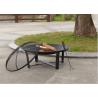 Buy cheap Factory price outdoor villa country yard 30 inch real flame BBQ fire pit fire grill from wholesalers