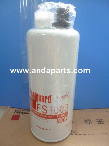 Buy cheap Good Quality FLEETGUARD FUEL / WATER SEPERATOR FILTER FS1003 from wholesalers
