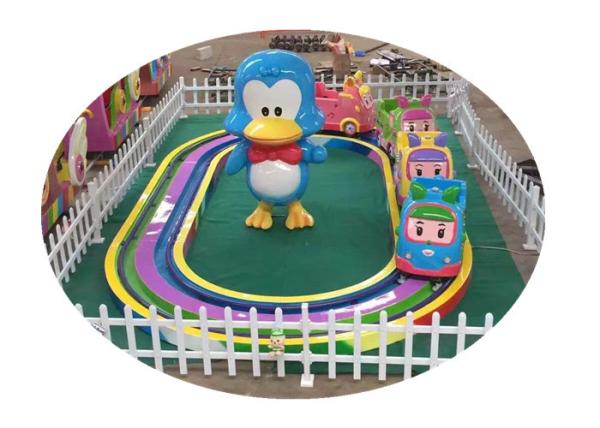 Buy cheap Printed Logo Kiddie Train Rides , 600W Power Toddler Train Ride from wholesalers