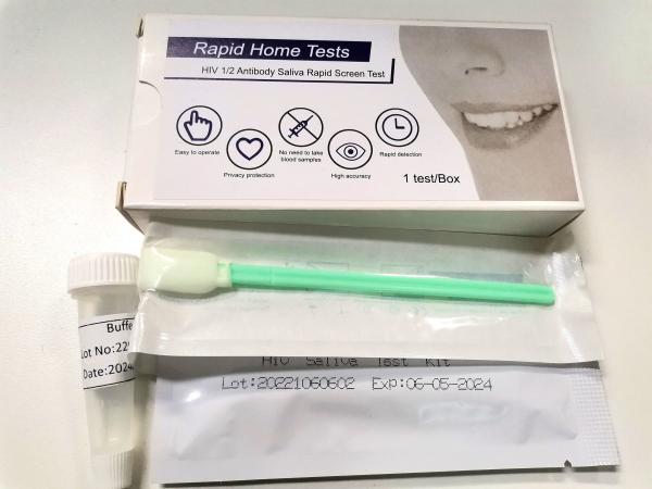 Buy cheap Medical Saliva At Home Rapid Hiv Test Kit 99% Accuracy from wholesalers
