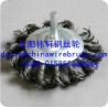 Buy cheap Knotted Wire Bevel Brush With Shaft from wholesalers