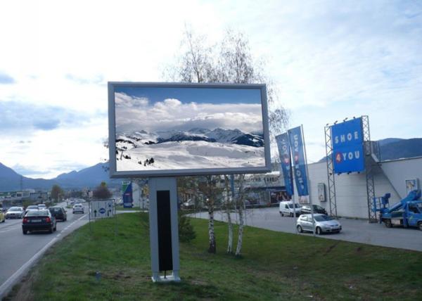 Buy cheap 1/4 Sacn Smd Giant Outdoor Full Color Led Display Video Wall 8mm Pixel Pitch from wholesalers