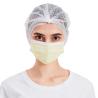 Buy cheap Yellow Disposable Protective Face Mask For Adult Doctor from wholesalers