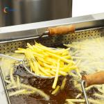Potato Processing Frozen French Fries Semi Automatic Production Line Making