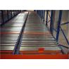 Buy cheap Cold Rolled Steel Gravity Flow Pallet Rack Blue Orange For Garage Rackings from wholesalers