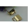 Buy cheap Dedicated design fashion accessories hardware gold metal twist lock for handbag from wholesalers