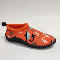 Buy cheap ISO14001 ODM Shark Printed Water Aqua Shoes Anti Slip product