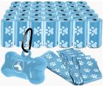 Colored Biodegradable Pet Waste Bags , Recyclable Dog Poop Bags HDPE Material