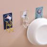 Buy cheap Cartoon stainless steel free punch bathroom kitchen wall hanging towel hook from wholesalers