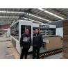 Buy cheap 1200mm Automatic Flexo Printing Slotting Die Cutting Folding Gluing Strapping Inline Machine from wholesalers