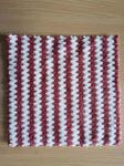 320gsm Microfiber Coral Fleece Kitchen Towels Dishcloth With Zigzag Ultrasonic