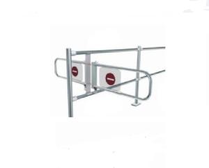 China Automatic Manual Swing Turnstile Gate For Supermarket / Double Swing Gate on sale