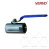 Buy cheap DN25 Bar 1 Piece Ball Valve One Piece Type Stainless Steel Soft Seal Internal Thread Ball Valve Side type API608 from wholesalers