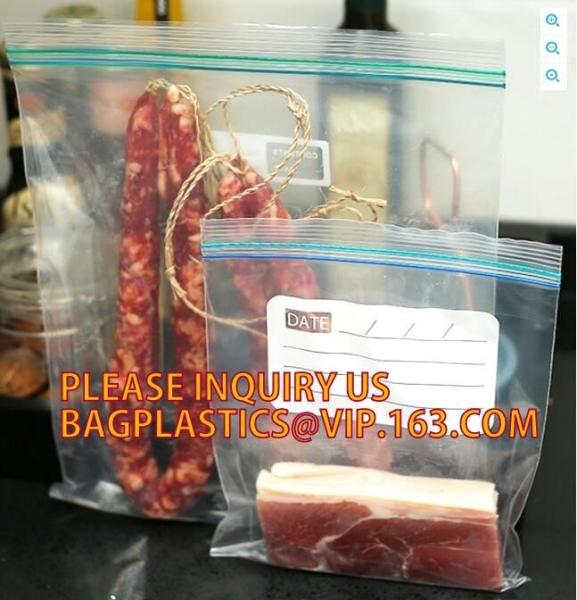 Buy cheap BANK PLASTIC COIN Reclosable Bag, Plastic food storage bag, k bag with double track for food or fruit storage by C from wholesalers