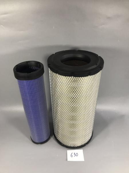 Buy cheap Professional Engine Komatsu Air Filter Replacements 207 Mm Outer Diameter White Color from wholesalers