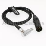 XLR 4 Pin Male to Right Angle Female 1B 6 Pin Elbow Cable For Red Scarlet Epic