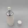 Buy cheap Skin Toner Cosmetic Lotion Pump Oval Cylinder Plastic PS Acrylic Bottle from wholesalers
