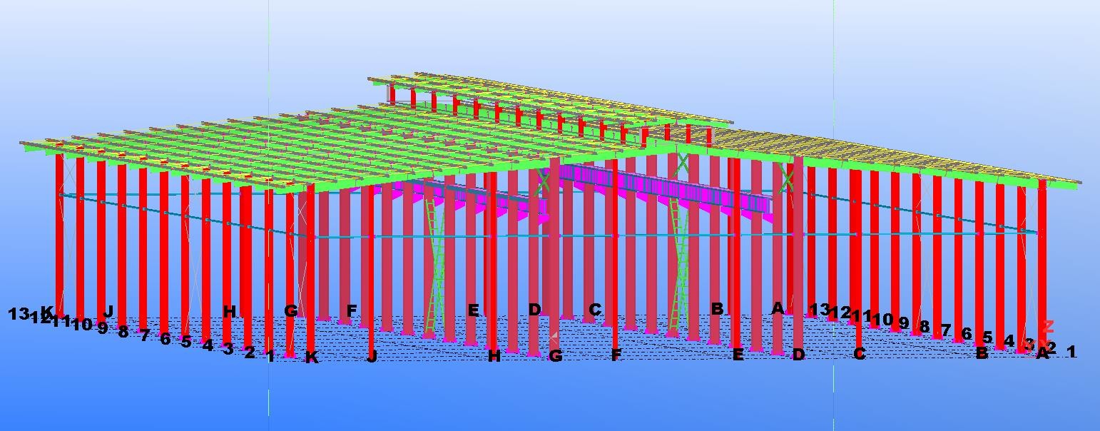 ISO Standard Designed Prefabricated Structural Steel Building Factory Solution