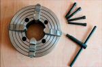 KM CNC Steel Body 4-jaw Self Centering Lathe Chuck