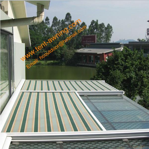 Green House Motorized Remote Control Conservatory Roof Electrically Operated Sky