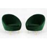 Buy cheap 2018 new style velvet fabric stainless steel legs single chair,green fabric upholsteryliving room single sofa from wholesalers