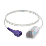 Medical Reusable Ds100a Spo2 Sensor Adult Finger Clip 3ft TPU Material