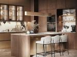 Wall Mounted Home Lacquer or Finish Modern Design Kitchen Cabinet Complete Set