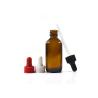 Buy cheap 1oz 2oz 4oz Boston Round 30ml 60ml 120ml clear Amber Blue Green Euro Glass Dropper Bottle from wholesalers
