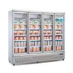 Automatic Defrost R290 Glass Door Display Refrigerator With Secop Compressor