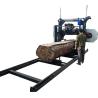 Buy cheap Woodworking Machinery Mobile Diesel Hardwood Cutting Portable Band Sawmill from wholesalers