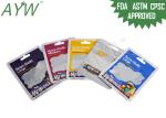 3"X4.5" Custom Mylar Food Bags With Zipper , Hanging Hole Plastic Packaging Bags