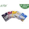Buy cheap 3"X4.5" Custom Mylar Food Bags With Zipper , Hanging Hole Plastic Packaging Bags For Food from wholesalers