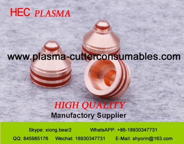 Buy cheap Plasma Torch Consumables 100A Nozzle 277284 / Electrode 277282 / Shield 277286 Spirit 275 from wholesalers
