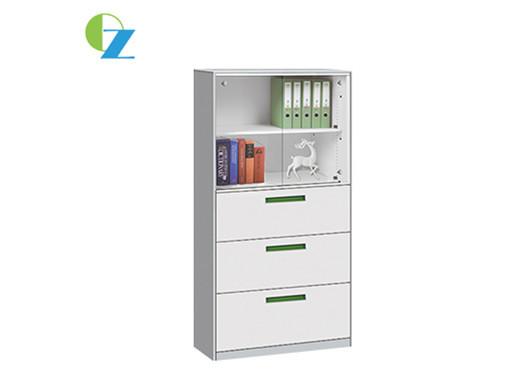 Buy cheap 1850mm Height Silm Office Storage Cabinets With Drawers Amd Open Shelf from wholesalers