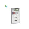 Buy cheap 1850mm Height Silm Office Storage Cabinets With Drawers Amd Open Shelf from wholesalers