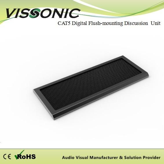 Buy cheap Black Gooseneck Audio Conference Microphone Flush Mounting Speaker Unit from wholesalers