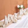Buy cheap Large White Mr & Mrs Sign for Wedding Table with Just Married Banner - Wooden Letter Decorations for Anniversary from wholesalers