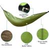 Buy cheap Parachute Nylon Portable Camping Hammock from wholesalers