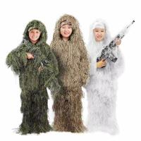 Buy cheap Camouflage Ghillie Suit Camo White Snow Bionic Suit Clothing 3xl 4xl product