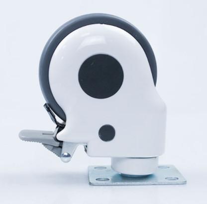 Buy cheap Locking Casters Medical Wheels Rubber Caster Health Equip 4 Inch from wholesalers