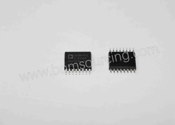 Quality ADUM1402BRWZ General Purpose Digital Isolator 2500Vrms 4 Channel 10Mbps 25kV/µs CMTI 16-SOIC for sale