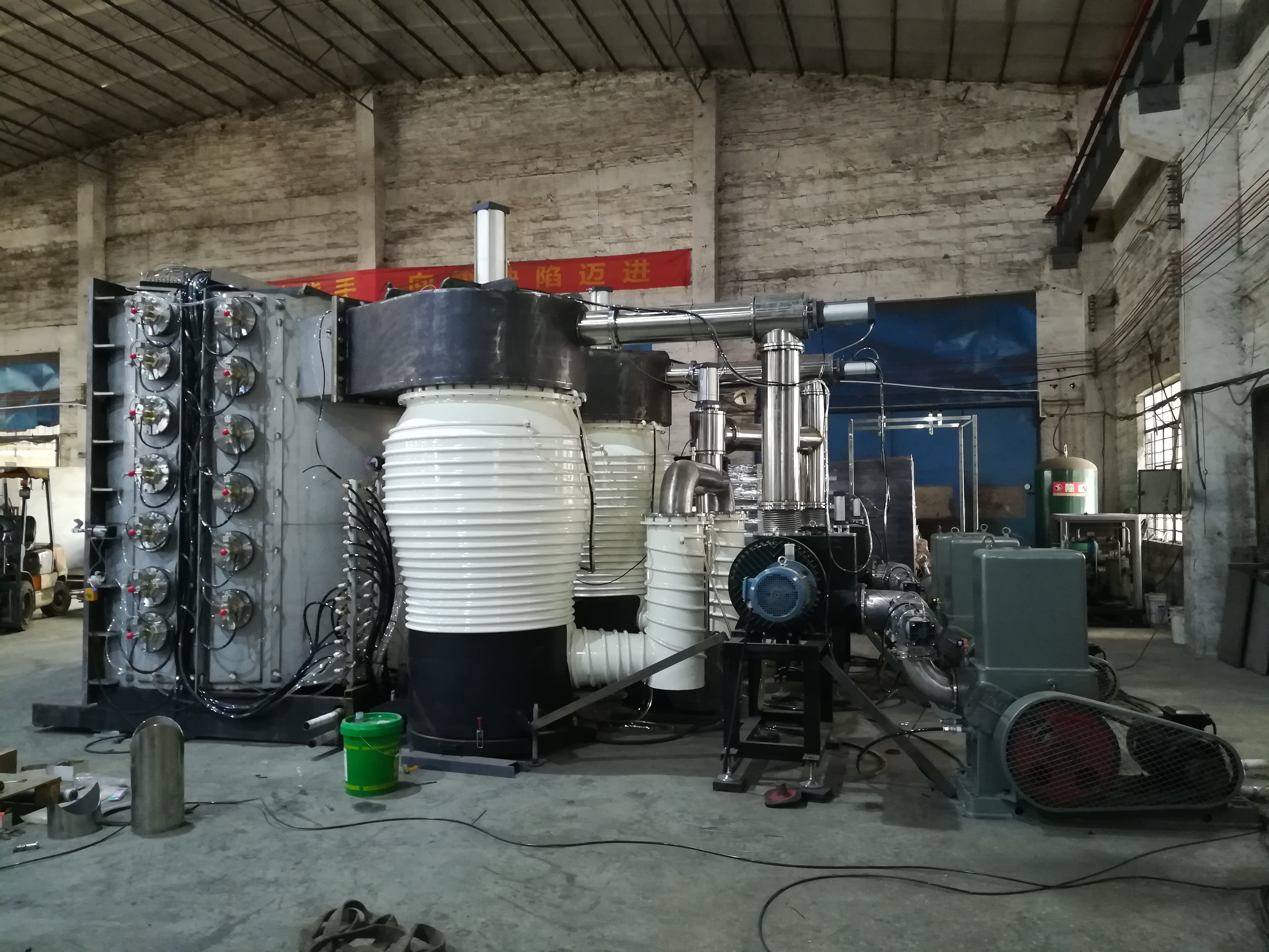 Large Size Tile Coating Machine / Ceramic Tile PVD Coating Equipment