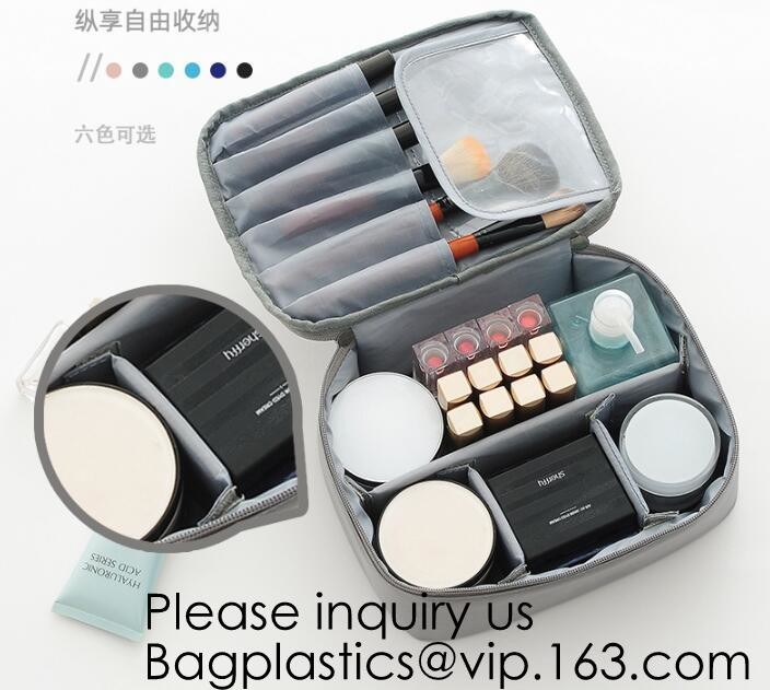 Factory Price Multifunction Customized Design Travel Washing Waterproof Womens Toiletry Bag, canvas toiletry bag
