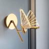 Buy cheap Bedside wall lamp bedroom lamp modern living room background butterfly wall light (WH-OR-41) from wholesalers
